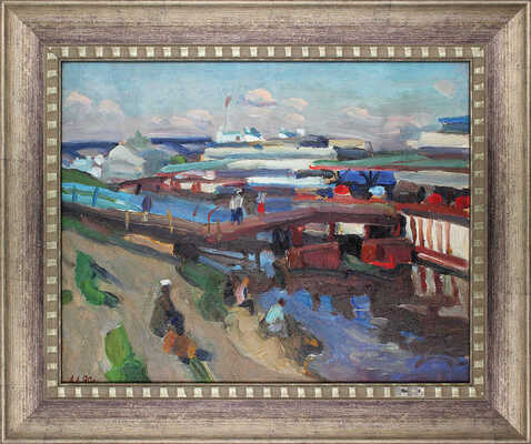 Лобковский Александр Александрович. Набережная города Горького